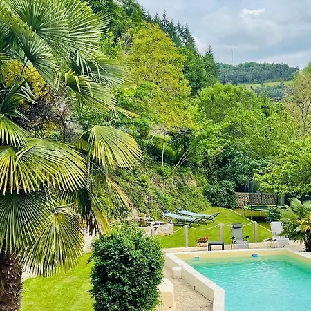 アパート Les Du Moulin D Olt ラ・カヌルグ